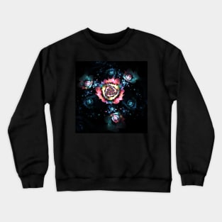 Fractal Rose Crewneck Sweatshirt